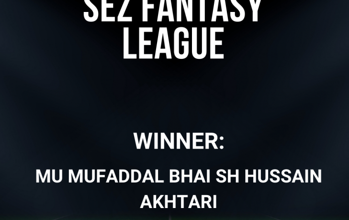 SEZ FANTASY LEAGUE: Leaderboard